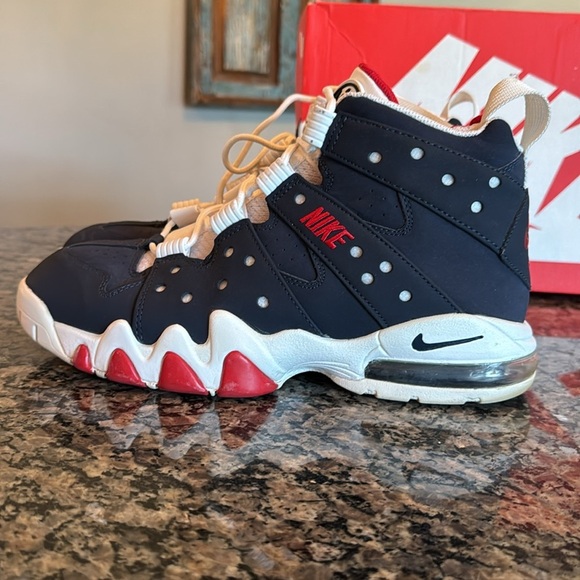 Nike Air Max2 CB ‘94 Obsidian USA Navy and Red Sneakers EUC 10.5 - Picture 3 of 17